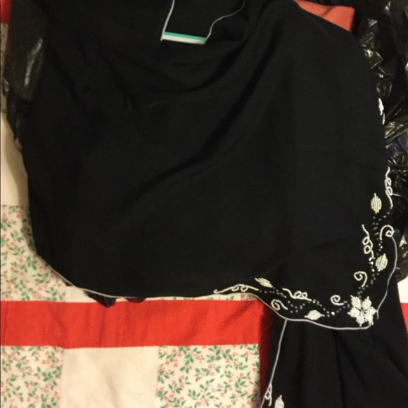 Bali beaded cocktail/evening shawl - Picture 2 of 4